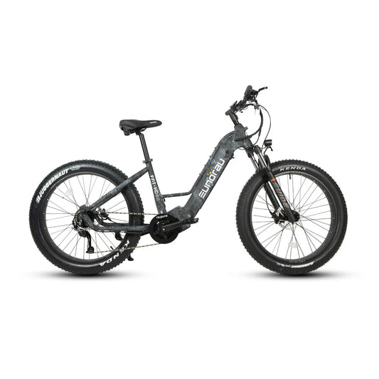 EUNORAU FAT-HD | 1000W Fat Tire Electric Bike with Mid-Drive Motor